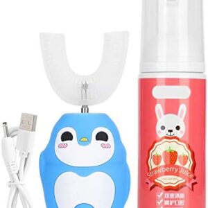 Cepillos de dientes eléctricos para niños, cepillos de dientes automáticos en forma de U