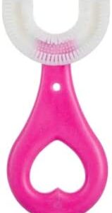 Cepillo de Dientes en Forma de U para Niños, Cepillo de Dientes Niños de Silicona Suave,