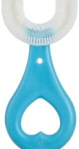 Cepillo de Dientes en Forma de U para Niños, Cepillo de Dientes Niños de Silicona Suave,