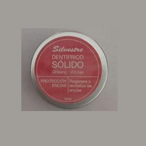 Silvestre Dentifrico Solido Encias Vid/Ginseng 15Ml Roj 15 ml