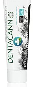 DENTACANN Pasta de dientes blanqueante de cáñamo con carbón activo (SIN flúor)