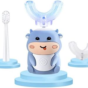 Miscis Cepillos de Dientes Electricos Niños 2-7 Años Cepillo Electrico Infantil Recargable