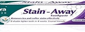 Mass Herb HIMALAYA Enamel Friendly Stain - Away Toothpaste – Removes Tea and Coffee