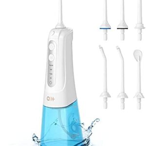 Irrigador bucal inalámbrico eléctrico para limpieza de dientes - con 4 modos y 7 boquillas