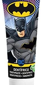 Batman Dentifrico Infantil Pasta De Dientes Sabor Menta Suave 75 ml
