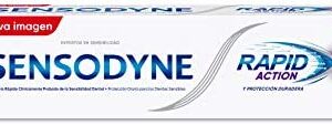Sensodyne Rapid Action Pasta de Dientes con Flúor para Dientes Sensibles, Alivio Rápido de