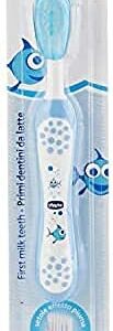 Chicco Primer Cepillo de Dientes Bebés y Niños con Cabezal Redondeado, Cerdas Súper