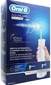 Oral-B Aquacare 6 Pro-Expert Irrigador inalámbrico con tecnología Oxyjet y 6 modos de