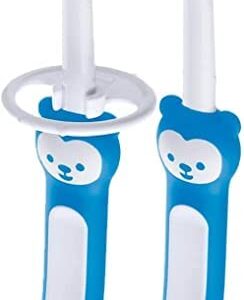 Intrucciones en lengua extranjera - MAM Pack de 2 cepillos de dientes de bebé con