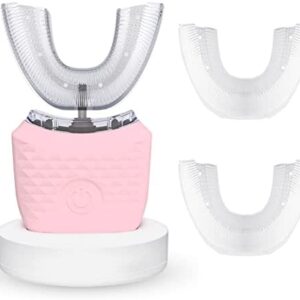 Cepillo de Dientes Ultrasónico Automático, 360 ° Cepillo de Dientes Eléctrico y Kit de