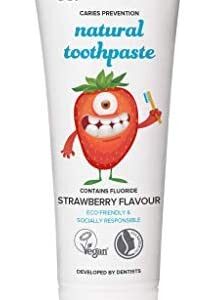 The Humble Co. Natural Pasta de Dientes con Flúor Para Niños (1 x 75ml) | Fresa |