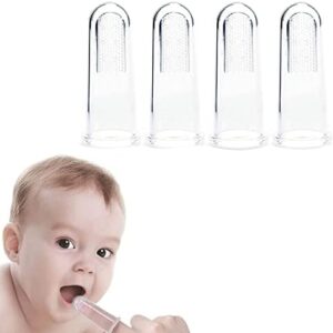 Cepillo Dientes Bebe Silicona,Cepillos de Dientes para Dedos,Cepillo Dientes Bebe,Cepillo