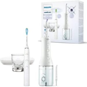 Philips Sonicare Cepillo dental eléctrico DiamondClean 9000 e irrigador oral Power Flosser