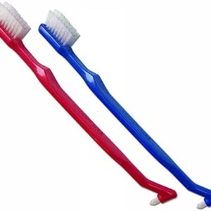 Orthospace 2 x Cepillo Ortodóntico ~ Cerdas Corte en V con Interdental en Extremo