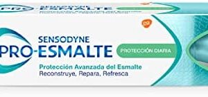 Sensodyne, Pro-Esmalte, Pasta de Dientes con Flúor para Dientes Sensibles que Protege el