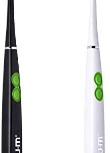 Gum ActiVital Sonic - Cepillo de dientes eléctrico con batería (2 unidades) color blanco y