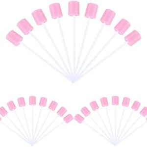 100Piezas Esponjas de Boca,Hisopos Desechables Esponja Orales,Esponja de Limpieza de