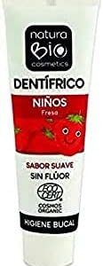 Naturabio Cosmetics Dentifrico Infantil Fresa 50 Ml. 50 ml 1 Unidad