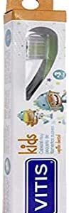 VITIS Kids Cepillo Dental, Negro, Estándar