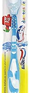 Binaca, Cepillo de Dientes Suave para Niños, Dientes de Leche de 3-5 Años para la Higiene