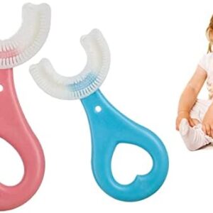 Cepillo Dientes Bebe, Cepillo Dientes Infantil, Cepillo de Dientes en Forma de U para