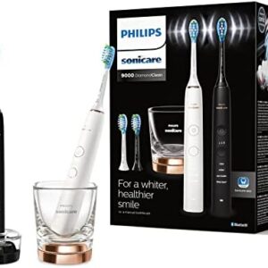 Philips Sonicare DiamondClean Serie 9000 - Pack doble de cepillos de dientes eléctricos