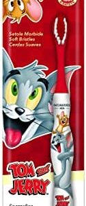 Higiene Dental y Tiritas 7462 - Cepillo de dientes con tapa Tom y Jerry