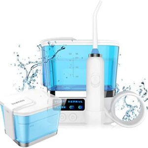 Irrigador Dental Profesional con 7 Boquillas, YOUNGDO 600ML Irrigador Dental de 3