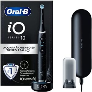Oral-B iO10 Cepillo de Dientes Eléctrico con Mango Recargable, Tecnología Magnética iO, 1