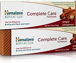 Himalaya Botanique Complete Care Toothpaste with Natural Cinnamon and mint | Flouride &