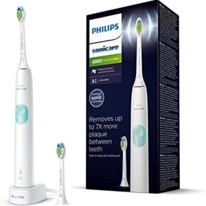 Philips Sonicare ProtectiveClean 4300 HX6807/51 - Cepillo de dientes sónico con programa