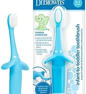 Dr. Brown's HG014-P4 - Cepillo de dientes, color azul