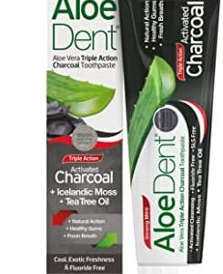 Dentifrico Aloe Vera con Carbon Activado 100 ml