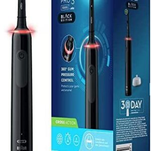 Oral-B PRO 3 Cepillo de Dientes Eléctrico con Mango Recargable, Tecnología Braun, 1