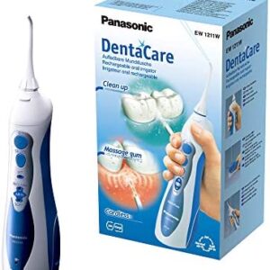Panasonic EW1211W845 Irrigador Bucal Eléctrico Portátil de Viaje, Modo AIR IN, Recargable,