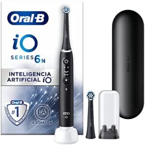 Oral-B iO6N Cepillo de Dientes Eléctrico con Mango Recargable, Inteligencia Artificial iO,