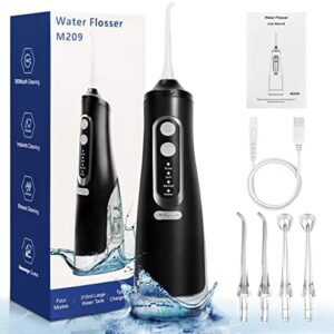 Irrigador dental eléctrico para limpieza dental – Profesional IPX7 resistente al agua, con