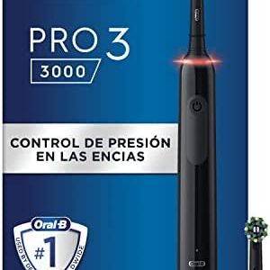 Oral-B PRO 3 Cepillo de Dientes Eléctrico con Mango Recargable y Sensor de Presión,