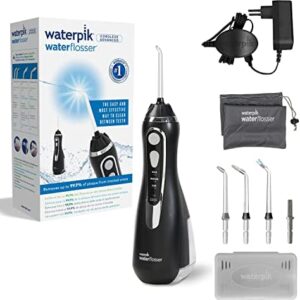 Waterpik Irrigador Inalámbrico con 3 Posiciones de Control del Agua a Presión con Batería