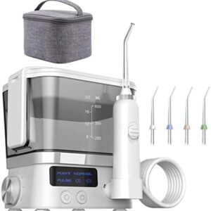WOFEI Irrigador Bucal Escritorio De Casa Limpiador De Dientes Impermeable Carga USB