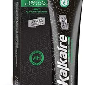 Kalkaire - Dentífrico natural premium blanqueador de dientes con carbón activado de