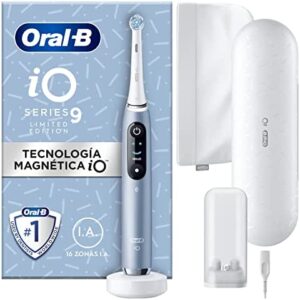Oral-B iO9 Cepillo de Dientes Eléctrico con Mango Recargable, Tecnología Magnética iO, 1