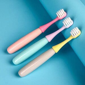 Cepillo de Dientes para niños,3 Piezas Cepillo de Dientes, Cepillo de Dientes para niños