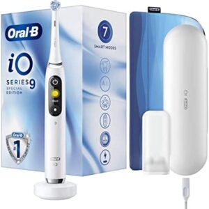 Oral-B iO9 Cepillo de Dientes Eléctrico con Mango Recargable, Tecnología Magnética de