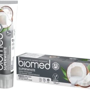 SPLAT - Biomed Superwhite Pasta De Dientes, Gris, Marron, 100 Gramo
