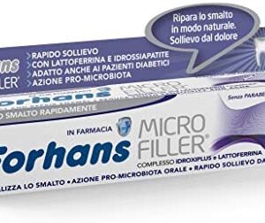 Forhans, Pasta de Dientes Micro Filler, Pasta de Dientes Remineralizadora y Protectora de