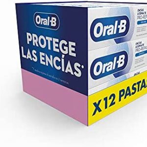Oral-B Pasta de Dientes Encías y Esmalte Pro-Repair, Original, (12 x 75ml) Protege las