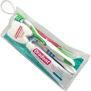Neceser Completo de Limpieza Bucal · Incluye Cepillo de Dientes + Pasta Dentífrica + Seda
