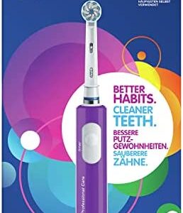 Oral-B Junior Cepillo de Dientes Eléctrico con Mango Recargable, Tecnología Braun y 1