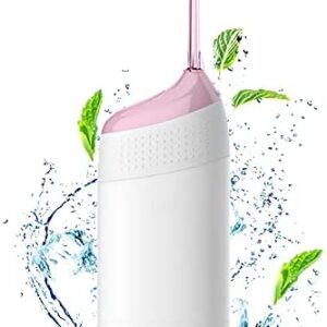 Irrigador dental portátil IPX7 impermeable 360° rotación 2 boquillas de chorro 3